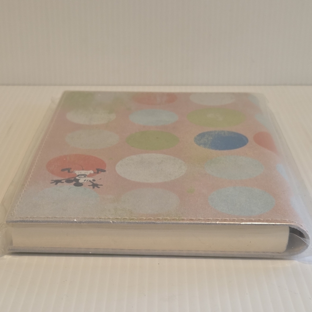 Eccolo Walt Disney Mickey Mouse Journal Stamped Sealed Beige Faux Leather Italy - Picture 9 of 11